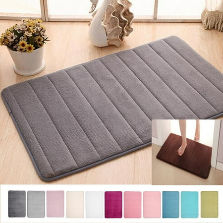 16 X24 Soft Memory Foam Mat Bath Bathroom Bedroom Floor Rug Carpets Non Slip 11 Colors 16 X24 Soft Memory Foam Mat Bath Bathroom Bedroom Floor Rug Carpets Non Slip 11 Colors