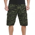 thumbnail image 6 of IROINNID Savings Cargo Shorts for Men Summer Outdoors Multi-pocket Camouflage Sport Shorts Pants,Olive Green, 6 of 6