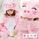 thumbnail image 5 of Pijamas de unicornio para niños, monos de punto para niños, monos de animales para bebés, monos de franela kigurumi para niños, monos cálidos de invierno, 5 of 5