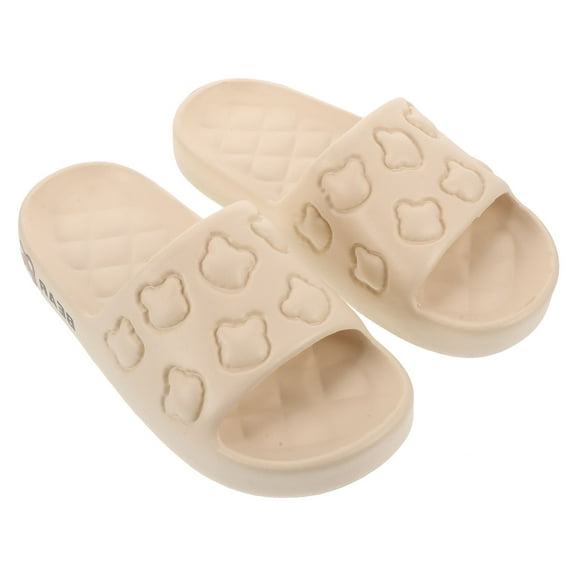 BESTYASH 1Pair Reusable Eva Nonslip Hotel Guest Slippers Breathable Comfortable Indoor Footwear