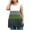 Green, variant on HAiming Womens Plus Size Tank Tops Color Block Sleeveless Loose Shirt Round Neck Flowy Tees Trendy Clothes