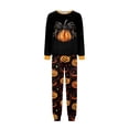 thumbnail image 4 of Racifhz Halloween Family Matching Pajamas Set Cozy Long Sleeve Top and Pants Loungewear Cute Printed Sleepwear Set for Holiday Family Gatherings Autumn Fall Nightwear Halloween Gifts, Women Size:L, 4 of 6