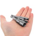 thumbnail image 3 of Minkissy 2Pcs Silver Socket Wrench Compact Design Torque Transfer Furniture Assembly Handyman Professionals, 3 of 7