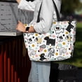 thumbnail image 7 of Kdxio Funny Puppy for Beach Bag for Women Large Beach Tote Bag Waterproof Sandproof Swim Bag with Zipper Pockets Beach Vacation Travel, 7 of 7