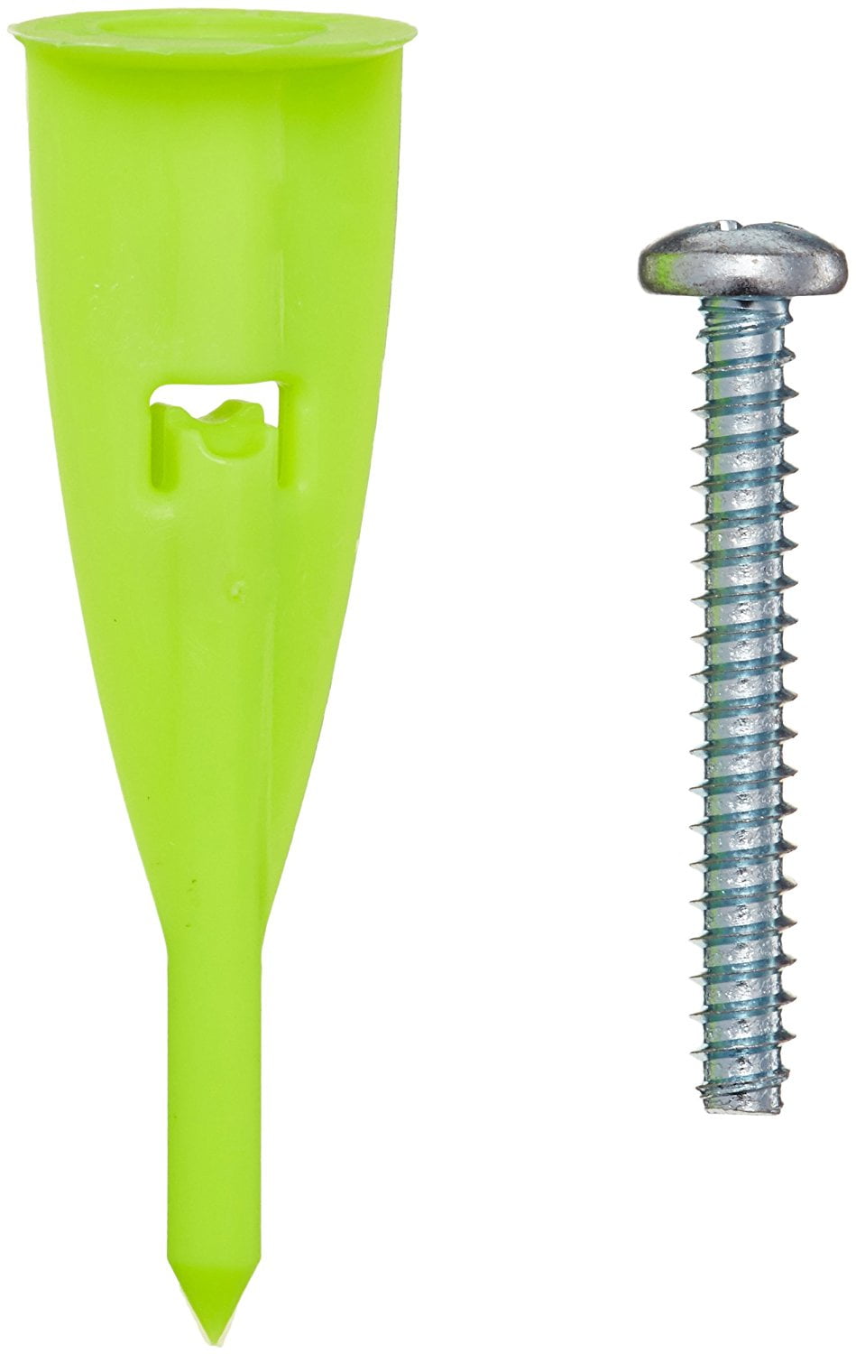 PCKWC10YS HammerIn Drywall Anchors and Screws (10 Pack), Easy installation in seconds, no