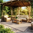 thumbnail image 2 of Koeckritz Rugs Nugget Special Ivory Forest Indoor/Outdoor Area Rug, 6' x 11', 2 of 8