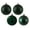Midnight Green, variant on Vickerman 3" Coral Matte Ball Ornament, 12 per Bag