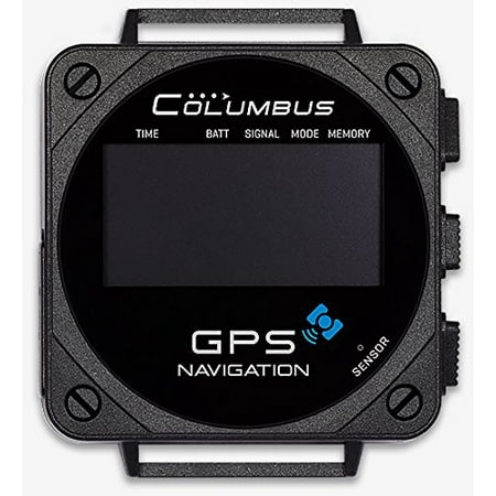 Columbus V-1000 GPS Data Logger + Barometric Pressure, Altitude, Speed & Temperature Data Logger (Barometric Sensor, Temperature Sensor, POI Navigation, GPS time, Windows, MacOS and Linux (Best Gps Data Logger)