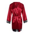 thumbnail image 2 of Lingerie Aguichant pour Femmes, Robe de Nuit en Dentelle, Longue Robe de Bain, 2 of 6