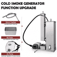 thumbnail image 7 of Supllueer Cold Smoke Generator 5L Stainless Steel Hot Smoker Smoker Pellet BBQ, 7 of 7