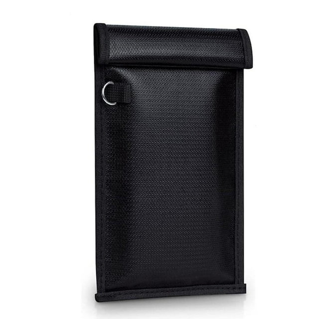 Car Key RFID Shielding Bag, Waterproof Fireproof Signal Blocker Pouch for Car Fob Remote, Phone, Credit Cards, Demagnetization Protection Case