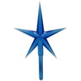 thumbnail image 2 of Creative Hobbies 6 Pack Blue Stars Ceramic Christmas Tree Lights Plastic Light Decorations - Replacement Parts Christmas Tree Ornaments, 2 of 2