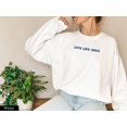 thumbnail image 2 of Love Like Jesus Christian Sweatshirt Trendy Crewneck Aesthetic Sweatshirt Aesthetic Clothes Heart Sweatshirt Trendy Sweatshirt, 2 of 5