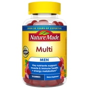 Nature Made Multivitamin For Men Gummies, Mens Multivitamin for Nutritional Support, 70 Ct