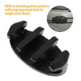thumbnail image 3 of Worgeous 2Pcs Boat Cleats for Adjustable Anchor Positioning in Nylon, 3 of 7