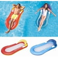 thumbnail image 3 of XISOBO Air Mattress, Water Hammock, Perfect Bathing Hammock With Head Support, Inflatable Swimming Pool Mattress, 3 of 5