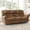 3 Seats Couch, variant on Bonzy Home Recliner Comfortable Arms and Back Single Reclining Chair Sofa for Living Room Bedroom, Brown
