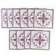 thumbnail image 4 of Adhesivo para suelo, 10 unidades, 8 x 8 cm, de PVC, para baldosas, adhesivo para pared, de primera línea, 4 of 12
