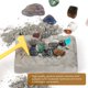 thumbnail image 4 of Muyoka Gemstone Dig Kit Kit completo de herramientas de minería de gemas Juguete interactivo de excavación de cristal Juguete educativo preescolar para niños de más de 6 años Niños Niñas Muyoka Hogar, 4 of 7