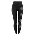 thumbnail image 4 of BLVB Christmas Leggings for Women Women's Christmas Leggings Graphic Printed Skinny Tights Yoga Pants Trousers, 4 of 4