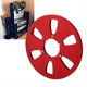 thumbnail image 4 of 1/4 10.5 Inch Empty Takeup Reel 6 Hole Aluminum Alloy Universal Opening Machine Part Sound Tape Takeup Reel Red, 4 of 5