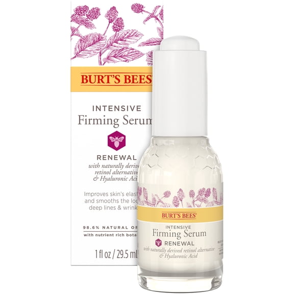 Burt's Bees Renewal Intensive Firming Serum,1 fl. oz. Bottle