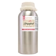 GreenHealth 100% Pure Grapefruit (Pink) Essential Oil 16 fl oz (473 ml) Aluminum Bottle with Plug Cap