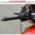 thumbnail image 2 of 12V Motorcycle Handlebar Heated Pad, Warm Heated Grip Kit Pads, Motorbike Winter Heated Grip Pads, 2 of 9