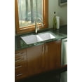 thumbnail image 4 of Kohler K-5931-4U-0 33" 2-Bowl Large&Medium Undermount Kitchen Sink White, 4 of 4
