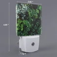 thumbnail image 2 of Sikiie Lush Foliage Green Plant Led Night Light, Warm White,Cool White Lights for Bathroom,Hallway,Bedroom, Kids Room-US, 2 of 7