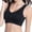 Black, variant on Sports Bra for Women Workout Soft Compression Full Supportive High Impact Plus Size Fitness Bra Push Up Yoga Bra Saving on Clearance