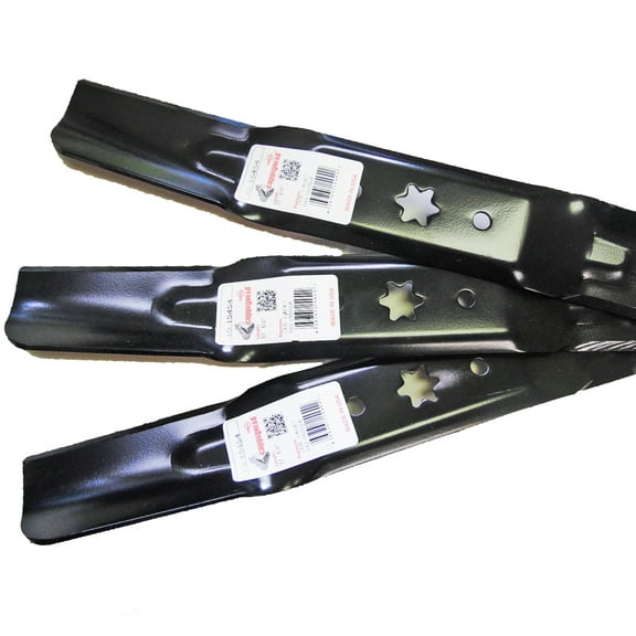 3 Pk 15454 Blades Compatible With MTD / Cub Cadet 742-05052A, 942-05052A.
