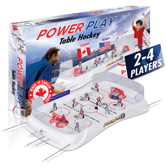 TOP SHELF Power Play 2: Ultimate Table Hockey Game - 36" x 17"