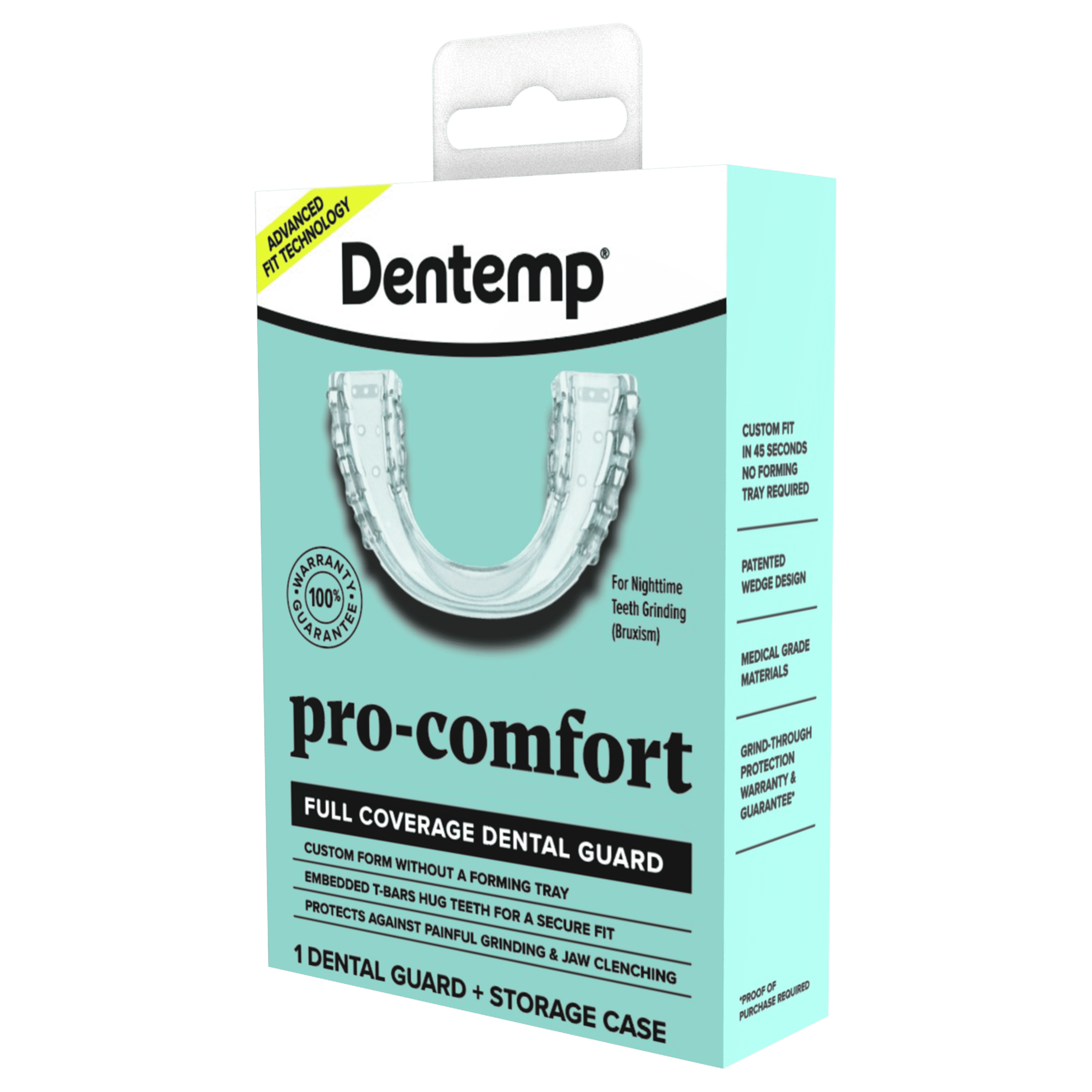 Dentemp Pro-Comfort Full Coverage Dental Guard 1CT