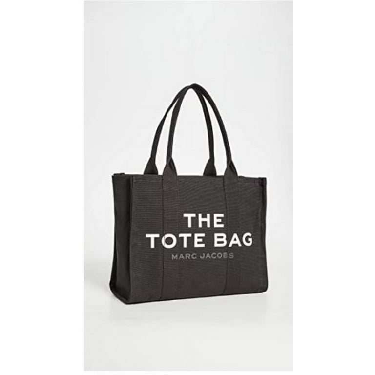 Free Shipping! Marc Jacobs Traveler Black Cotton Tote Bag