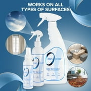 Zero Odor Multi-Purpose Odor Eliminator Spray Kit Home Air & Surface Deodorizer 3 Pack