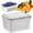 Grey, variant on Fruit Storage Containers with Removable Colander, Leakproof Airtight Produce Keeper for Berries, Vegetables & Meal Prep – BPA-Free, Stackable