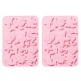 thumbnail image 1 of 2 piezas de molde de silicona para galletas de vida marina, resistente a altas temperaturas, multifuncional, molde para hornear pasteles y chocolate, 1 of 5