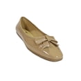 thumbnail image 1 of Flats Balerina Mujer Charol Beige Leon 424, 1 of 4