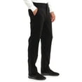 thumbnail image 2 of Gerry Mens Fleece Lined Stretch Hiking Travel Pants with Side Zipper Pocket and UPF 50+(Black 36x30), 2 of 4