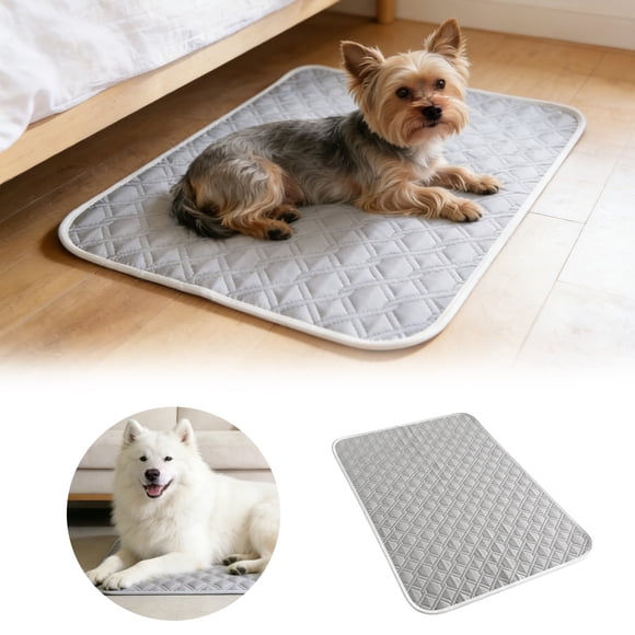 Tapis de Refroidissement pour Lit, Lavable et Portable, Adapté à Toutes les Décorations