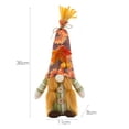 thumbnail image 4 of AYktou Gnome Plush for Fall Decor, Harvest Gnomes Tiered Tray Decor, Thanksgiving Decorations Maple Leaf Faceless Doll Ornaments Autumn Handmade for Home Shelf Office Festival Party Decor, 4 of 9