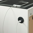 thumbnail image 5 of Picket House Furnishings Azura Nightstand with Electronic Features in White, 5 of 13