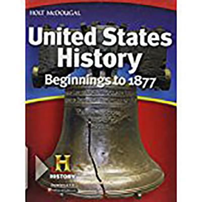 Pre-Owned United States History: Student Edition Beginnings to 1877 2012 (Hardcover) 0547484690 9780547484693