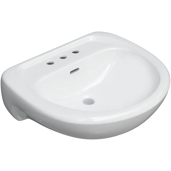 Lincoln Products 020483 19-1/2" X 17-3/8" White Pedestal Lavatory Top