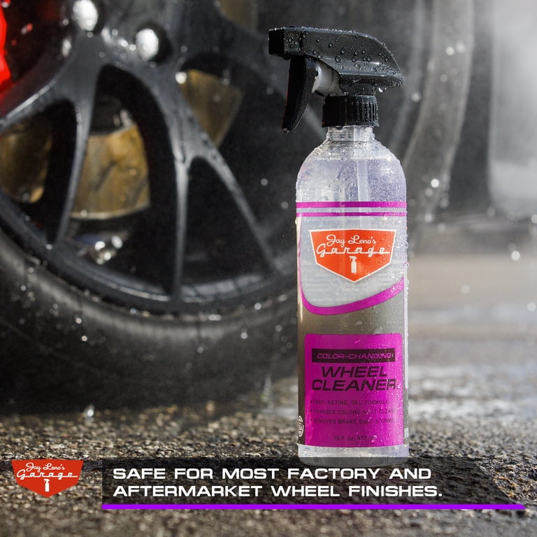 Jay Leno's Garage Wheel Cleaner 16 oz for Car Wheels Brake Dust