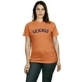 thumbnail image 6 of Daxton Vintage Western Arch Letters USA Cities Premium Short  Sleeves Tshits, Chicago - BlkWht, RedBlk, OrgNav, XS, 6 of 8