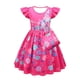 thumbnail image 1 of Encanto Mirabel Vestido Niña Estampado Isabella Mangas Voladoras Vestido Casual Y Bolso,140 For 8-9Years, 1 of 6