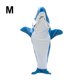 thumbnail image 1 of Saco de dormir de franela para adultos, manta de tiro de tiburón, mono de Animal, súper suave y acogedor, Sudadera con capucha de cola de Animal de gran tamaño para calentar Fivean unisex, 1 of 2