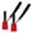 Red, variant on Rupoun Red 9 Inch Handheld Cowbell 2 Pack with Ergonomic Grip Handle, Iron Noise Maker for Football Games, Sporting Events, Weddings, and Music Classes (23 cm / 9 inches)